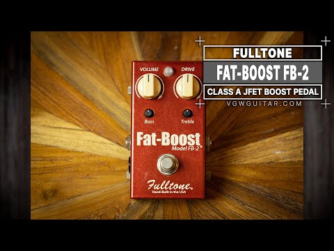 Fulltone Fat Boost FB-2 2000s - Red image 2