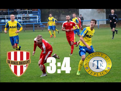 SK Sokol Brozany 3:4 FK Teplice | MOL CUP 2. kolo