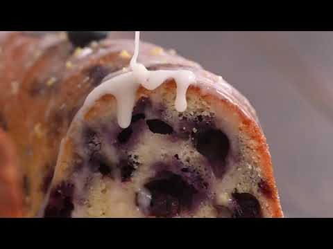 Watch Video: World's Best Lemon Blueberry Bundt Cake