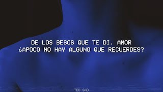 Christian Nodal - De Los Besos Que Te Di | LETRA