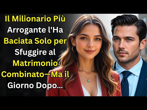 Il milionario più arrogante la baciò solo per sfuggire al matrimonio combinato — ma il giorno dopo…