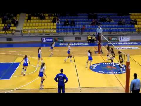 Odbojka AOK Rudar - ŽOK Budućnost Bemax  3 :  0