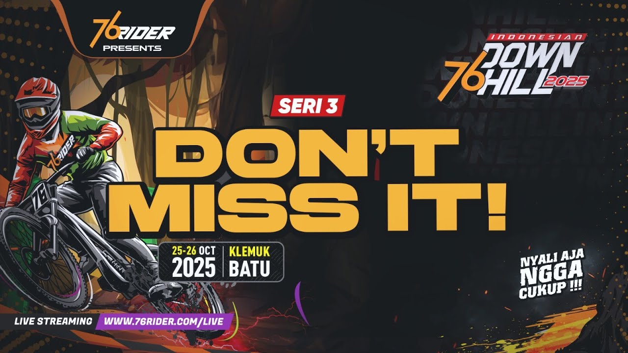 76INDONESIAN DOWNHILL 2025 Live Streaming