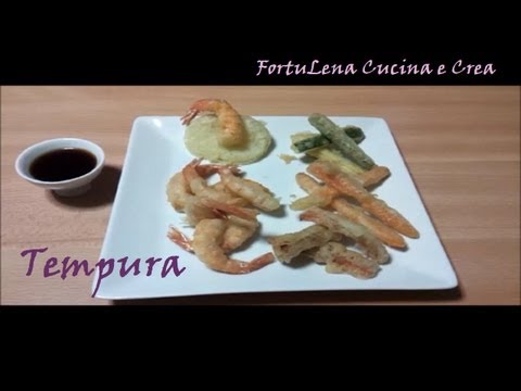 Tempura Ricetta (Tempura Recipe)