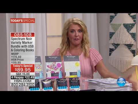 HSN | Crafter's Companion featuring Spectrum Noir 08.30.2016 - 01 AM
