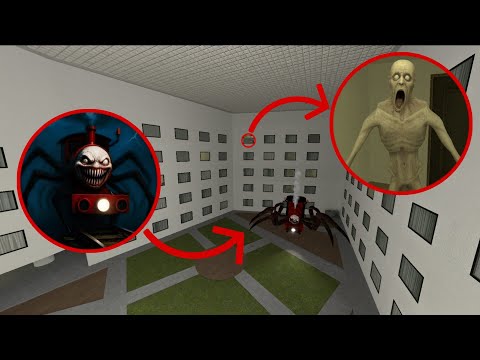 Garry's Mod: I Found Choo Choo Charles And Scp 096 At The Liminal Hotel!