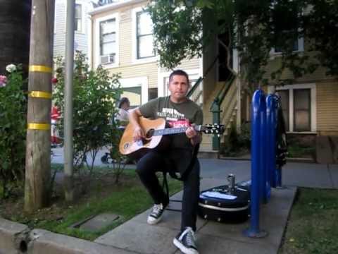 DANNY SECRETION - "BUSKING IT ON THE STREET" 08-02-11 (PART 01)