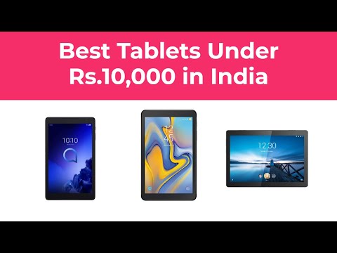 Best Tablets Under Rs 10,000 in India 2020