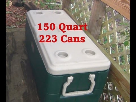 Coleman 150 Quart Xtreme Cooler TEST