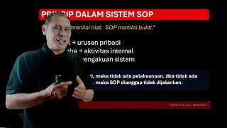 Prinsip Dokumen dalam Sistem SOP: SOP Tidak Menilai Niat