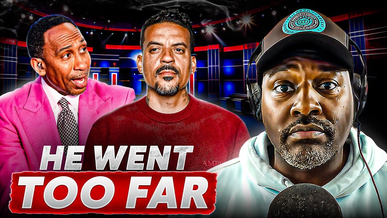 “You are an Influencer, I’m a Journalist” 😳 Stephen A Smith UNLEASHES on Matt Barnes!