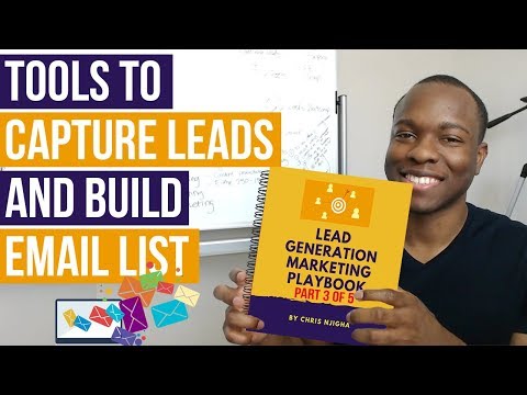 Lead Generation Marketing Playbook: Tools to Capture Leads & Build Your Email List (3 of 5)