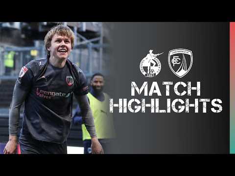 HIGHLIGHTS | Bristol Rovers vs Spireites