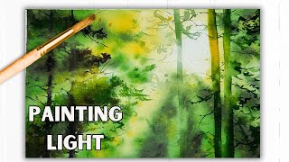 The Magic of Watercolor: Capturing Light in Forests