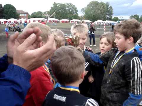 Helsinki Giants celebrating in Eken Cup 2009