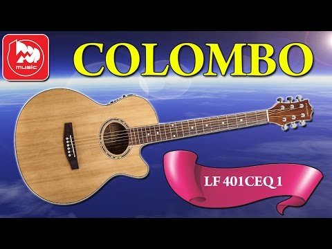 Электроакустика COLOMBO LF-401CEQ (дешевая гитара с подключением)