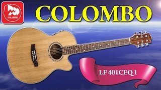 Электроакустика COLOMBO LF-401CEQ (дешевая гитара с подключением)