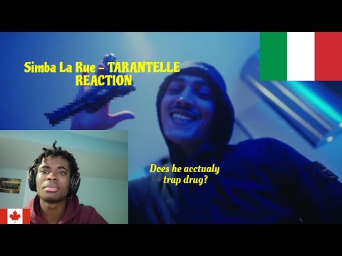 RAEACTIN TO Simba La Rue - TARANTELLE  | ITALY RAP (REACTION!!!)