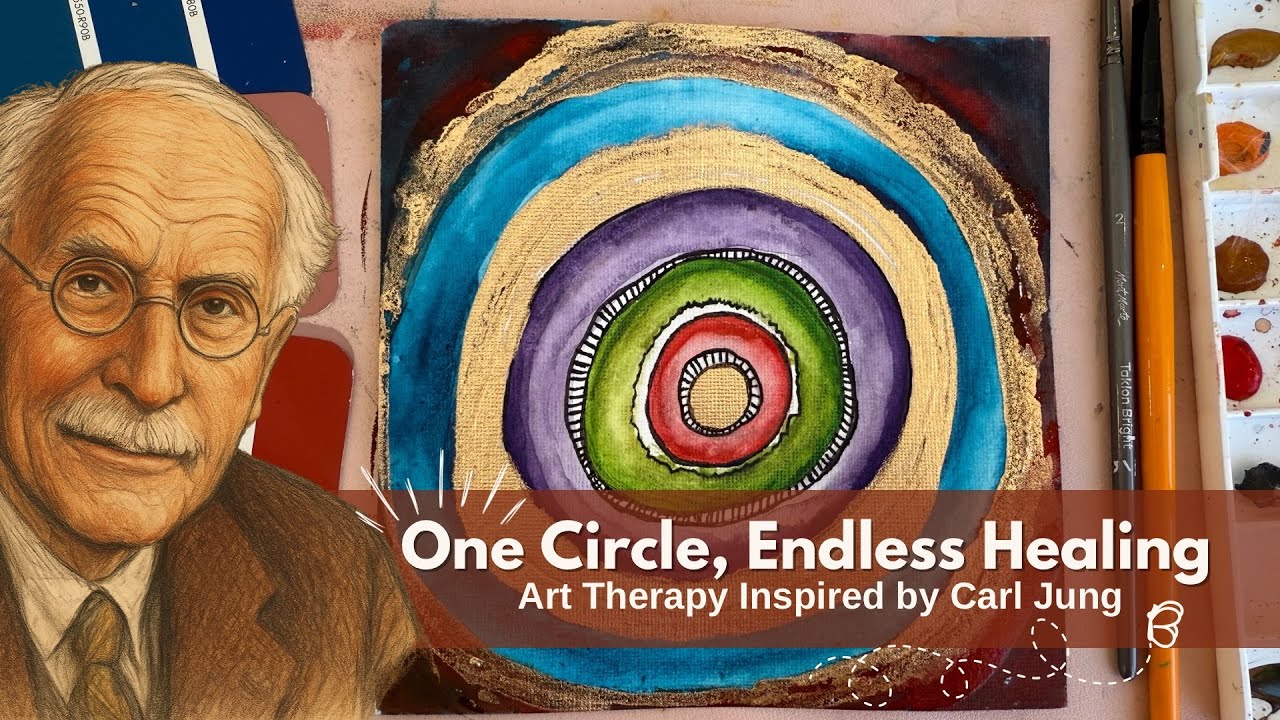 I Painted a Circle to Heal My Past | Carl Jung Art Therapy for Self-Discovery