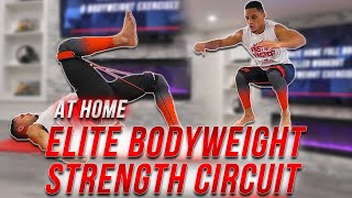 TOP 5 Bodyweight Exercises To Develop ELITE STRENGTH & CONDITIONING // 15 Minute Circuit