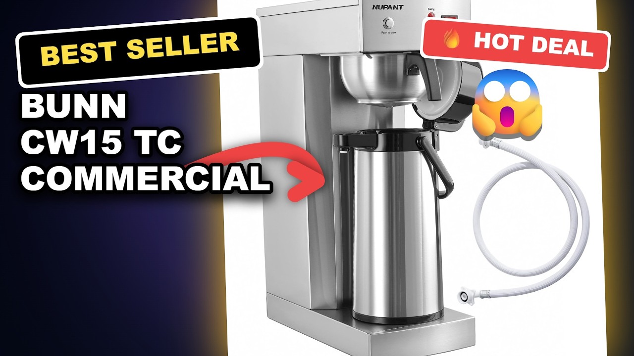 Bunn CW15 TC Commercial Coffee Brewer Honest Review: Is It Worth It?