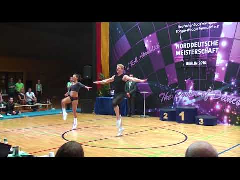 Jana Steinwerth & Fabian Mirtschin (Königsw.), NDM Berlin 2016, NC-Finale, A Klasse Finale Akrobatik