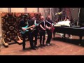 Wacky Joe Satriani Band Photo Session with Mike Keneally