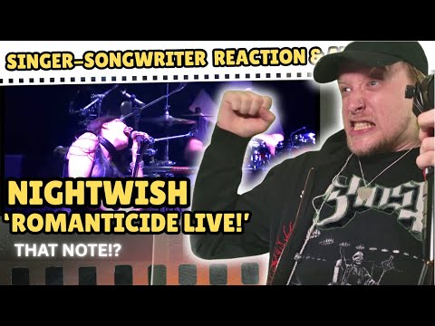 THAT NOTE! | @nightwish  - ROMANTICIDE | SINGER SONG WRITER FIRST TIME REACTION