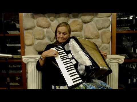 7079 - Black Hohner Polka Piano Accordion LMM 41 120 $999