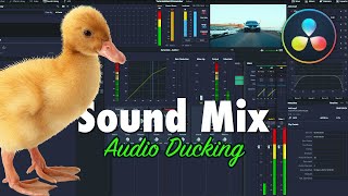 AUDIO DUCKING - SUPER einfach STIMME und MUSIK MISCHEN | DaVinci Resolve Tutorial (Deutsch)