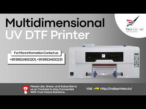 Uv Dtf Printer