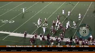 3rd Coast Recruiting - #6 DB D'Marcus Roberts Highlights