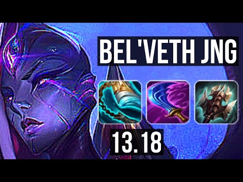BEL'VETH vs GRAVES (JNG) | 9/1/12, Rank 7 Bel'Veth, Legendary, 500+ games | NA Challenger | 13.18