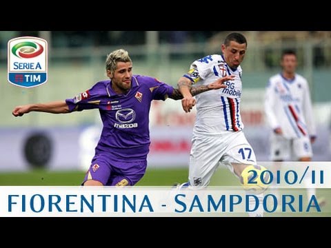 Fiorentina - Sampdoria - Serie A 2010/11 - ENG