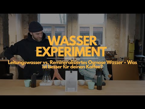 Wasser-Experiment: Leitungswasser vs. Osmosewasser im Kaffee! 🤯 | Philip & Sören testen!