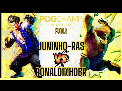 SF6 👊 Juninho-Ras (Luke) vs RonaldinhoBR (Blanka) 👊 Pogchamp #2 - Street Fighter 6 - Pools
