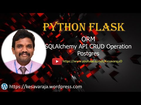 Python Flask Sql Alchemy Part 3