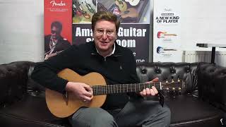 Video thumbnail for Lowden WL-25 Wee Lowden Indian Rosewood/Red Cedar Acoustic Guitar - Rimmers Music Demonstration by Rimmers Music