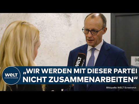 FRIEDRICH MERZ: CDU-Chef betont – Keine Zusammenarbeit mit AfD trotz hoher Umfragewerte