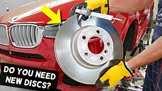 DO YOU NEED TO REPLACE DISC BRAKE ROTORS ON BMW