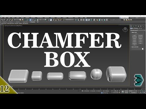 12 || CHAMFER BOX || 3DS MAX FULL MODELING TUTORIAL IN HINDI ||