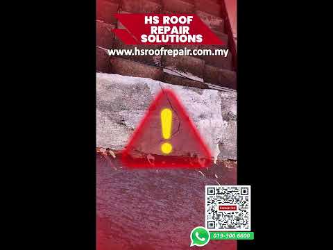 Aging and Cracking Roof Parapet Walls & Flashing? Titiwangsa | Ayer Panas All-in-One Repair + Waterproofing Solution!