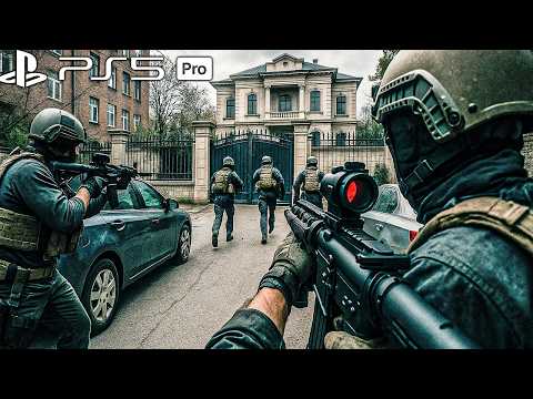 INVADING THE HOME OF THE LEADER OF THE MEXICAN CARTEL | Realistic Gameplay 4K 60FPS Call of Duty PS5