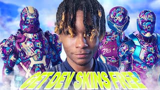 How To Get The DEV SKINS For FREE AND FAST