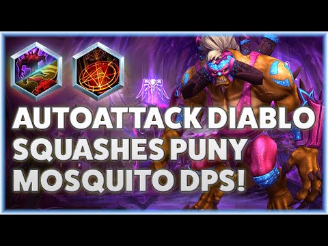 Diablo Apoc - AUTOATTACK DIABLO SQUASHES PUNY MOSQUITO DPS! -  B2GM Season 3 2024
