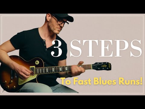 Play Fast Blues Licks in 3 Easy Steps!