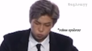 Namjoon’s serious leader moments that low key in