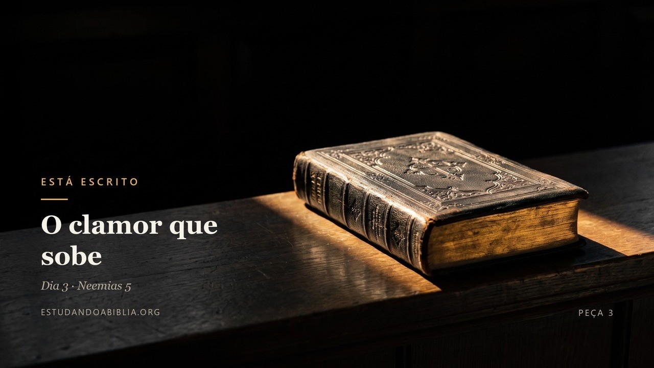 Se a sua escuta nunca te custa nada, é teatro de escuta | Está escrito: O clamor que sobe