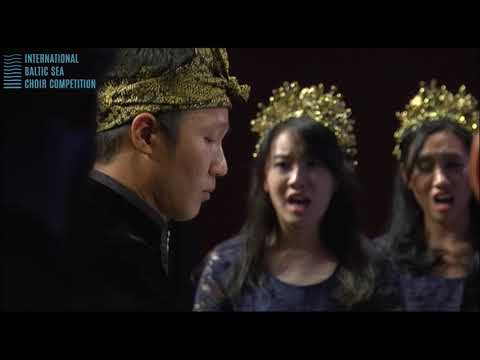 O Sapientia by Tadeja Vulc,  Indonesian Folk Song, Parahyangan Catholic University Choir, IBSCC 2018