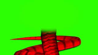 Green screen l🐍 half snake effect